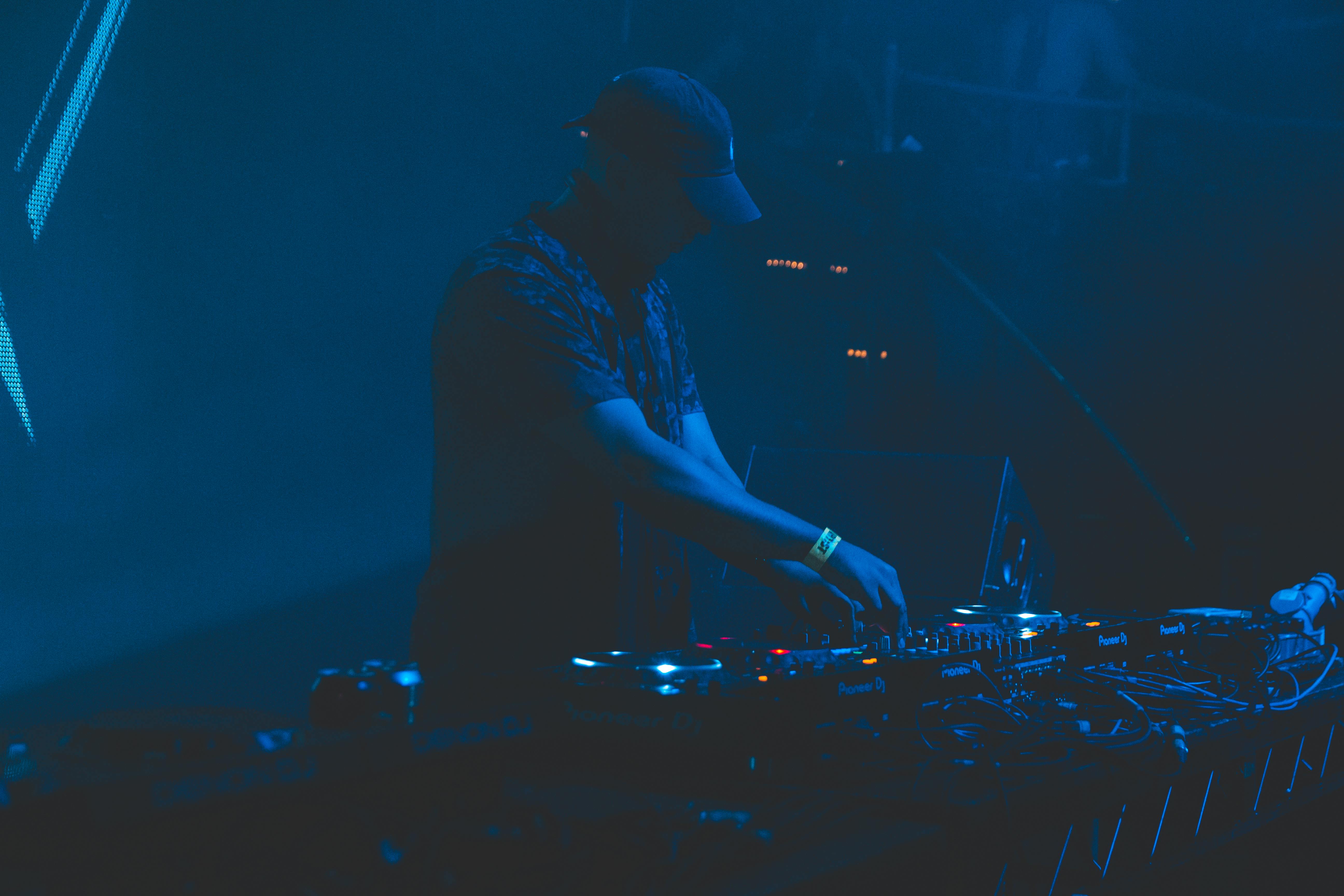 DJ performing at a high-end event